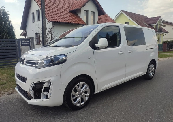 Citroen Jumpy Combi cena 61000 przebieg: 143000, rok produkcji 2020 z Kalisz małe 631